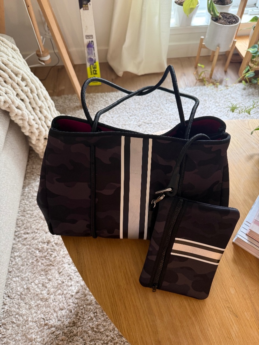 Speliko Black Camo/Pink Bag Set
